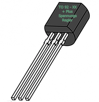 78L02 / Spannungsregler / TO-92 / + Regler
